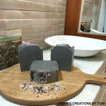 Load image into Gallery viewer, Face & Body Bar Charcoal + Tea Tree
