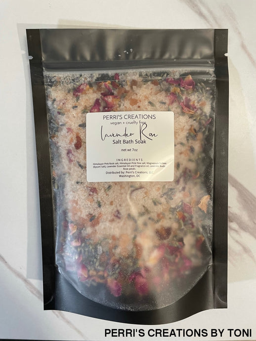 Mineral Salt Bath Soak